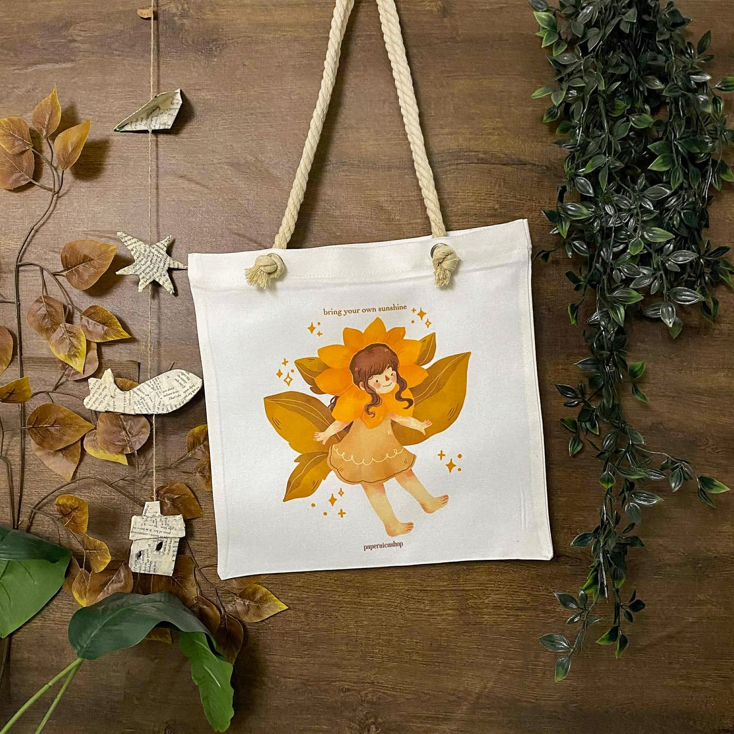 Bloom Girl Deco Tote Bag DTR009