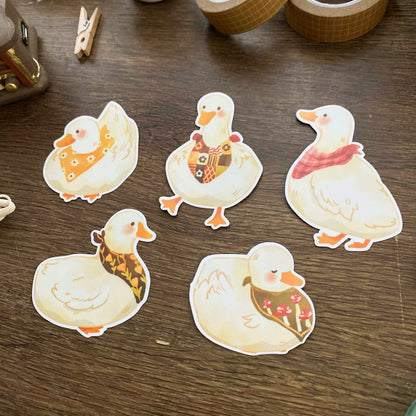 Cute Snuggly Ducks Sticker Pack SP012