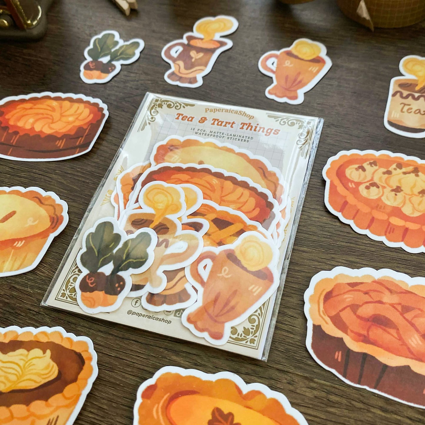 Tea & Tart Things Sticker Pack SP032
