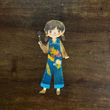 Maica Diecut Art Prints, Cute Maica Diecut Art Prints