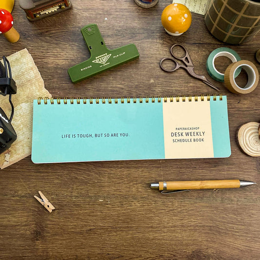 Life is Tough But So Are You Desk Weekly Schedule Books, Cute Schedule Books| DW008