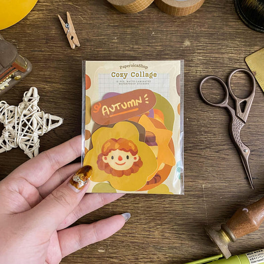 Cozy Collage Sticker Pack SP031