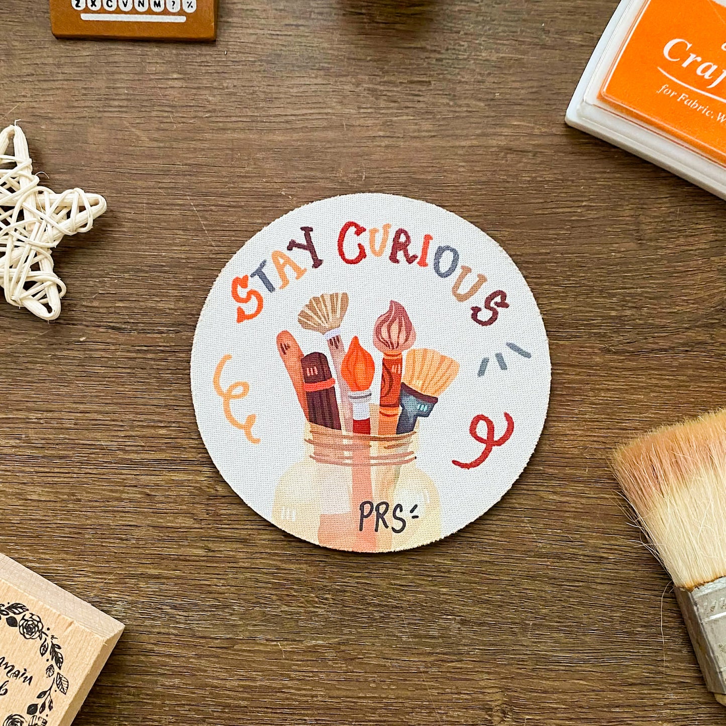 Artist Theme Coasters, Creative Drink Mats, Art Lover Coaster Pads, Cute CP001-4