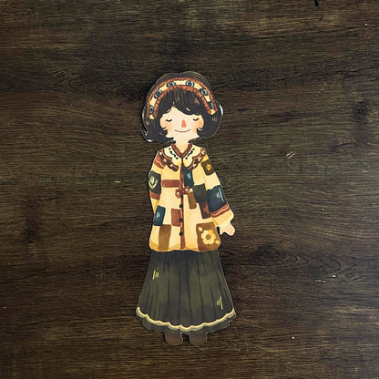 Maica Diecut Art Prints, Cute Maica Diecut Art Prints