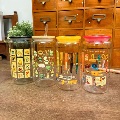 Stationary Things Glassy Cups GSC004