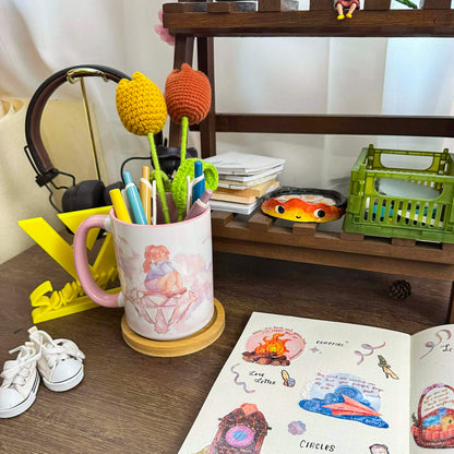 SB010 | Spring Days Reusable Sticker Book, Warm Days Gifts, Stationery Find | Paperaicashop