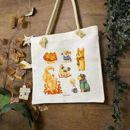 Chill Doggo Deco Tote Bag DTA010