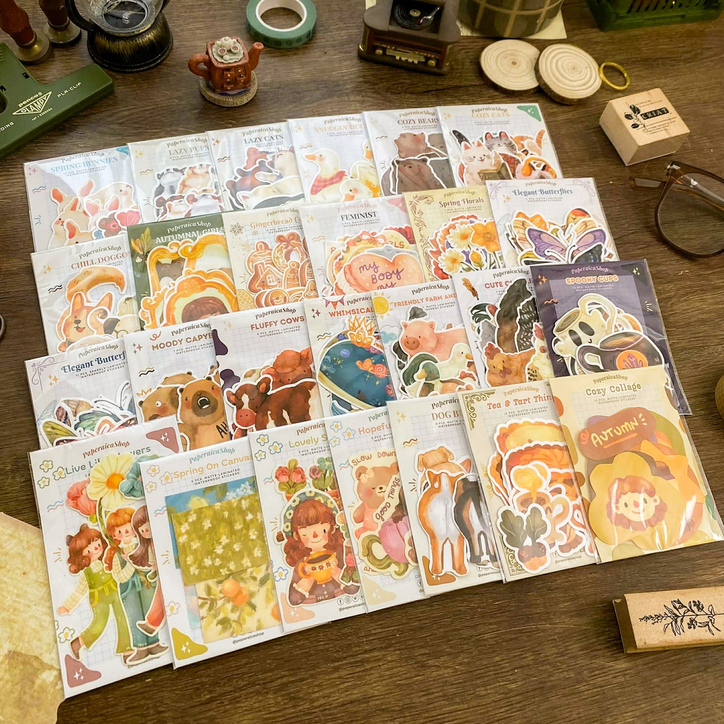 Whimsical Whales Sticker Pack SP023