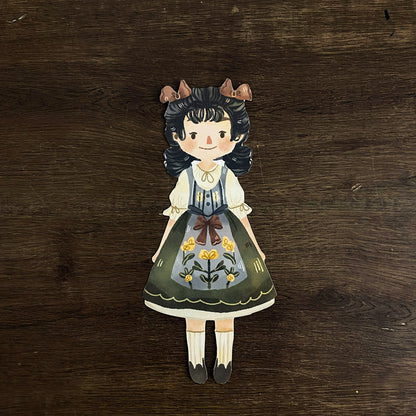 Maica Diecut Art Prints, Cute Maica Diecut Art Prints