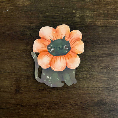 Spring Love Cozy Diecut Art Print, Aesthetic Art Prints, Spring Art Prints, Die-cuts