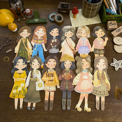 Maica Diecut Art Prints, Cute Maica Diecut Art Prints