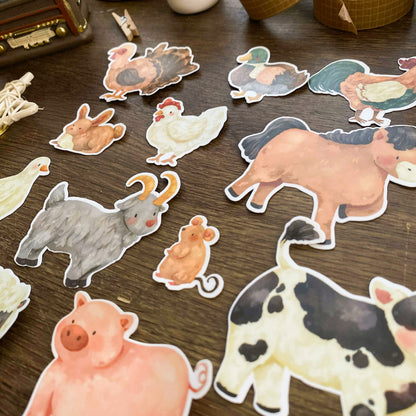Farm Animals Sticker Pack SP024