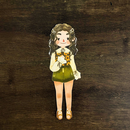 Maica Diecut Art Prints, Cute Maica Diecut Art Prints