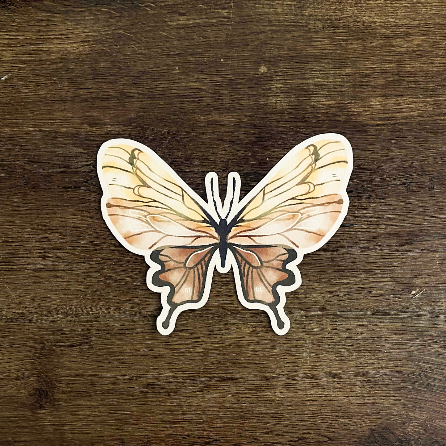 Butterflies Diecut Art Prints, Aesthetic Art Prints, Spring Art Prints, Die-cuts