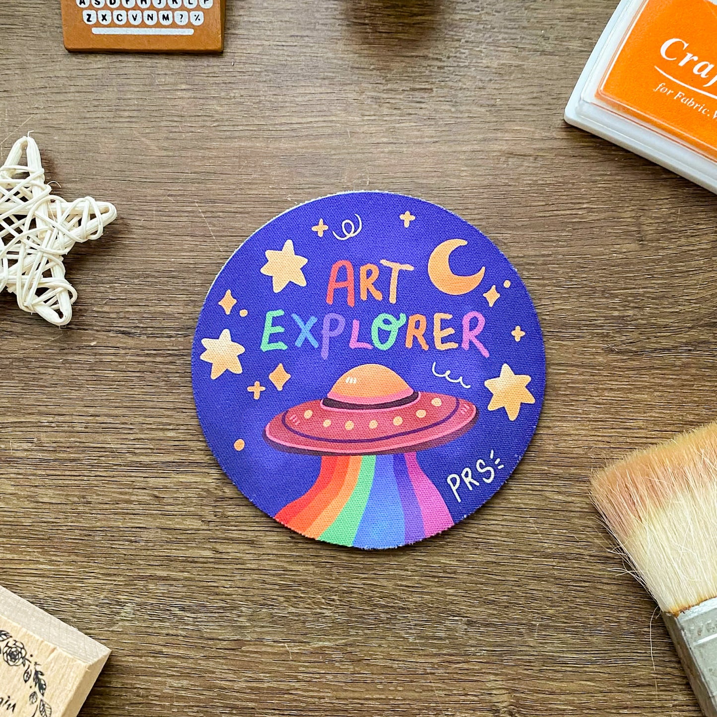 Artist Theme Coasters, Creative Drink Mats, Art Lover Coaster Pads, Cute CP001-4