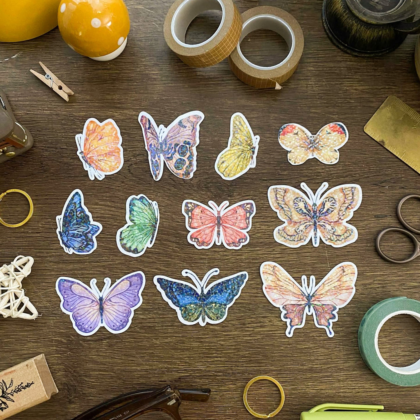 Elegant Butterfly Sticker Pack SP020