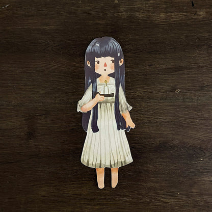 Maica Diecut Art Prints, Cute Maica Diecut Art Prints