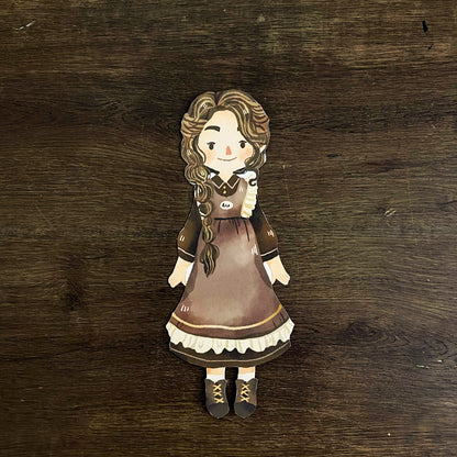 Maica Diecut Art Prints, Cute Maica Diecut Art Prints