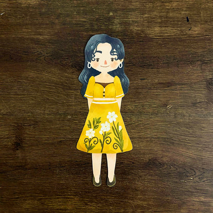 Maica Diecut Art Prints, Cute Maica Diecut Art Prints