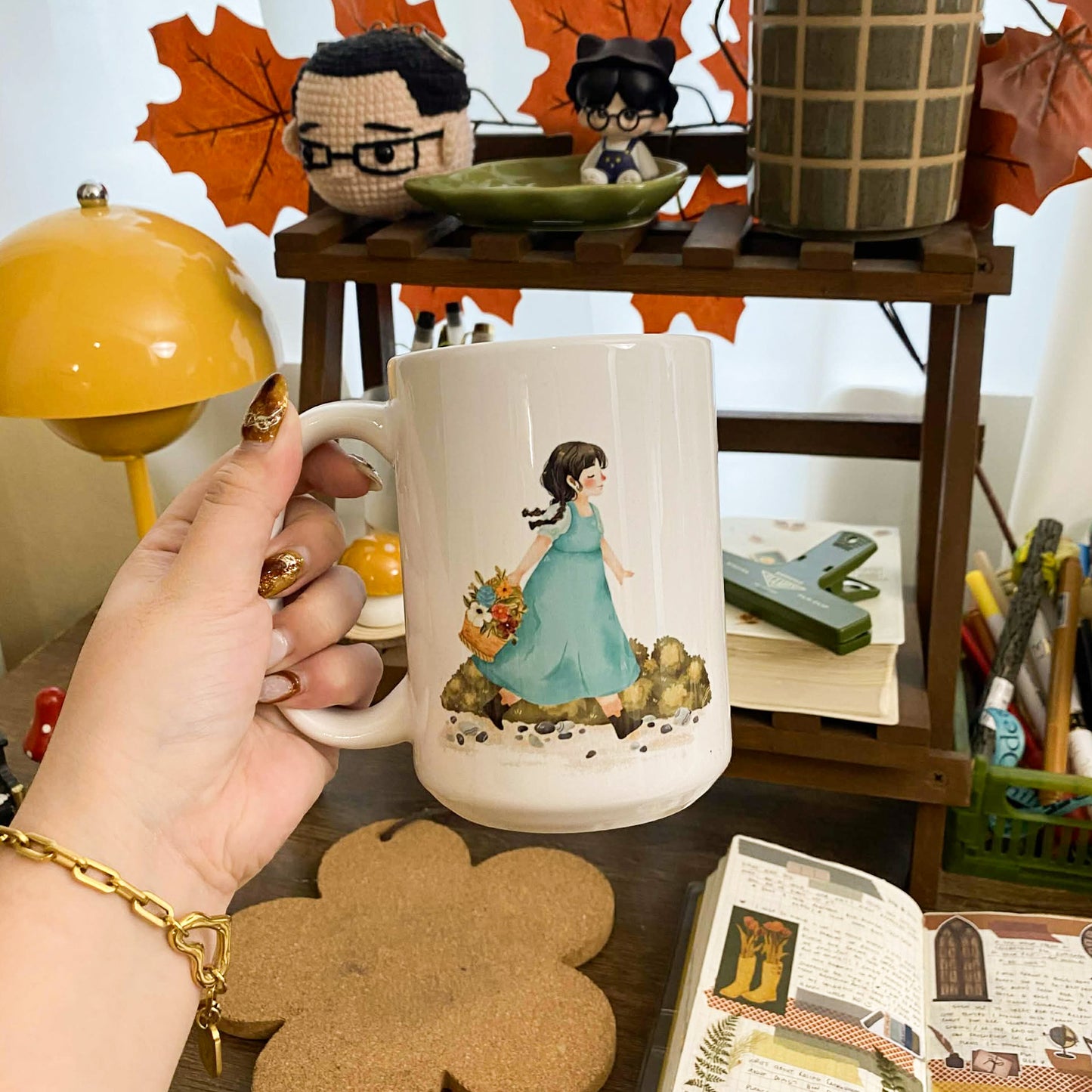 Cute Spring Girl Massy Mug MM004
