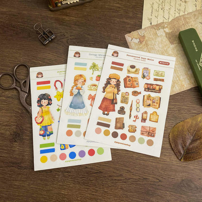 Jumino Maica Decorative Sticker Sheet MCD074