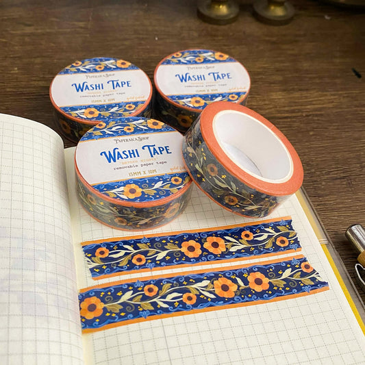 Nether Nights GOLD FOILED Washi Tape WT019