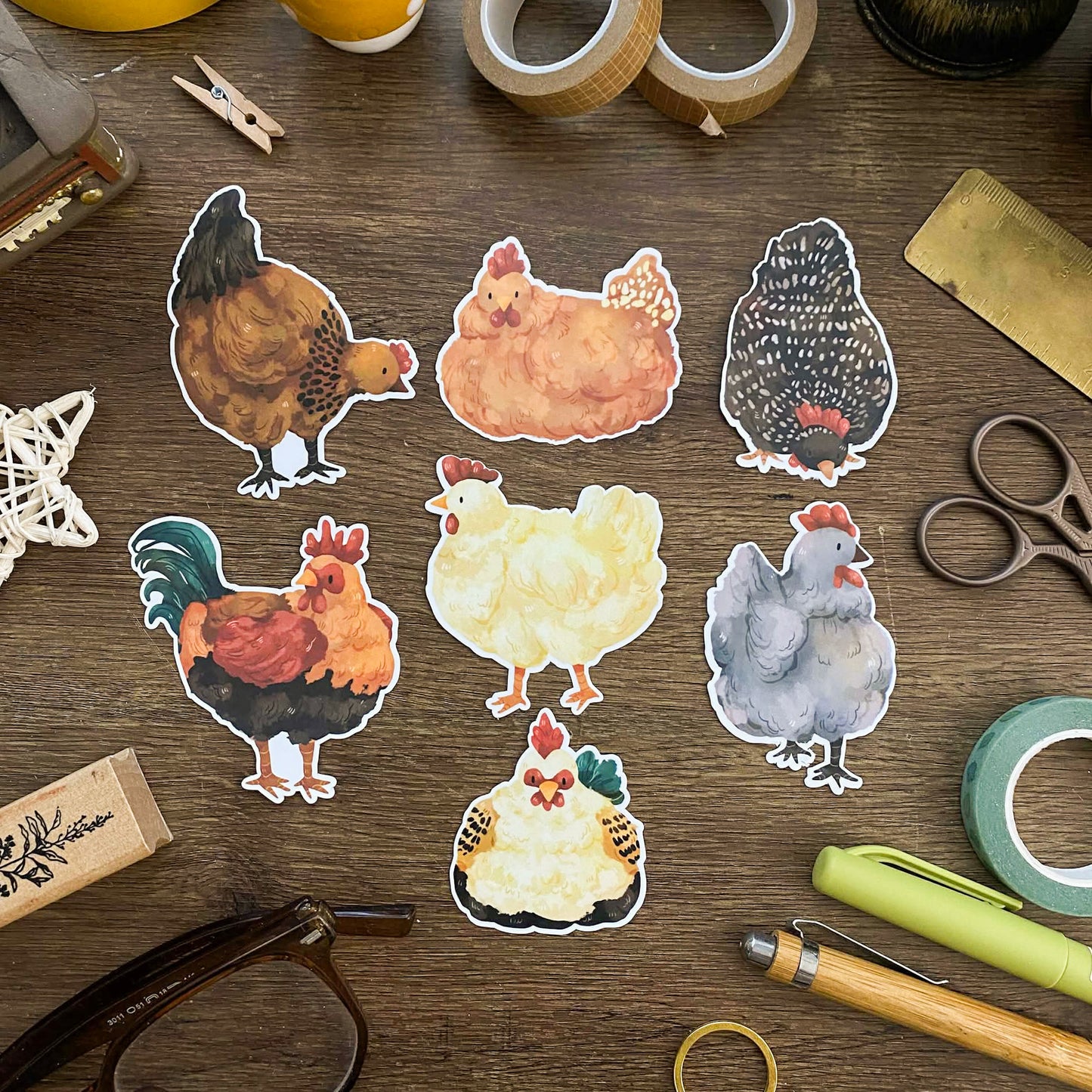 Cutie Chimkens Sticker Pack SP025