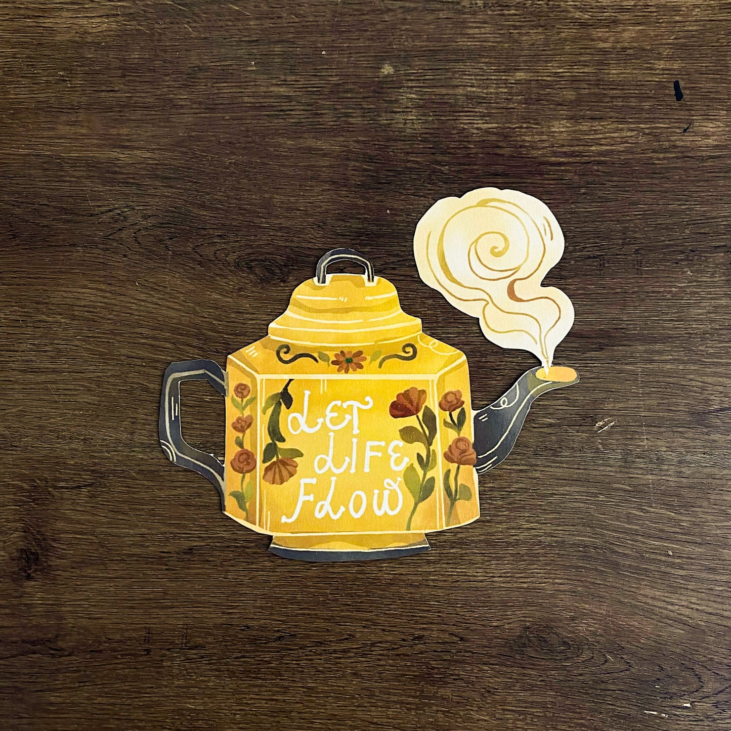 Cozy Autumn Diecut Art Prints, Aesthetic Art Prints, Autumn Themed Art Prints