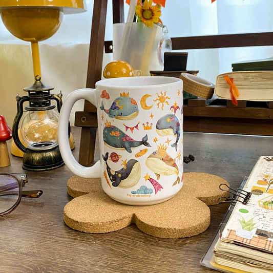 Whimsical Whales Massy Mug MM019