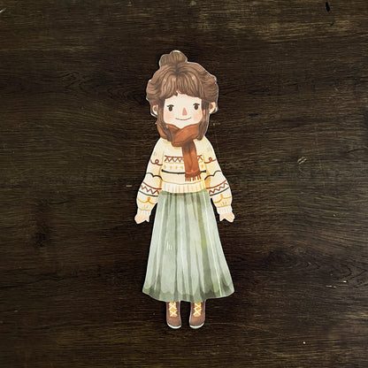 Maica Diecut Art Prints, Cute Maica Diecut Art Prints