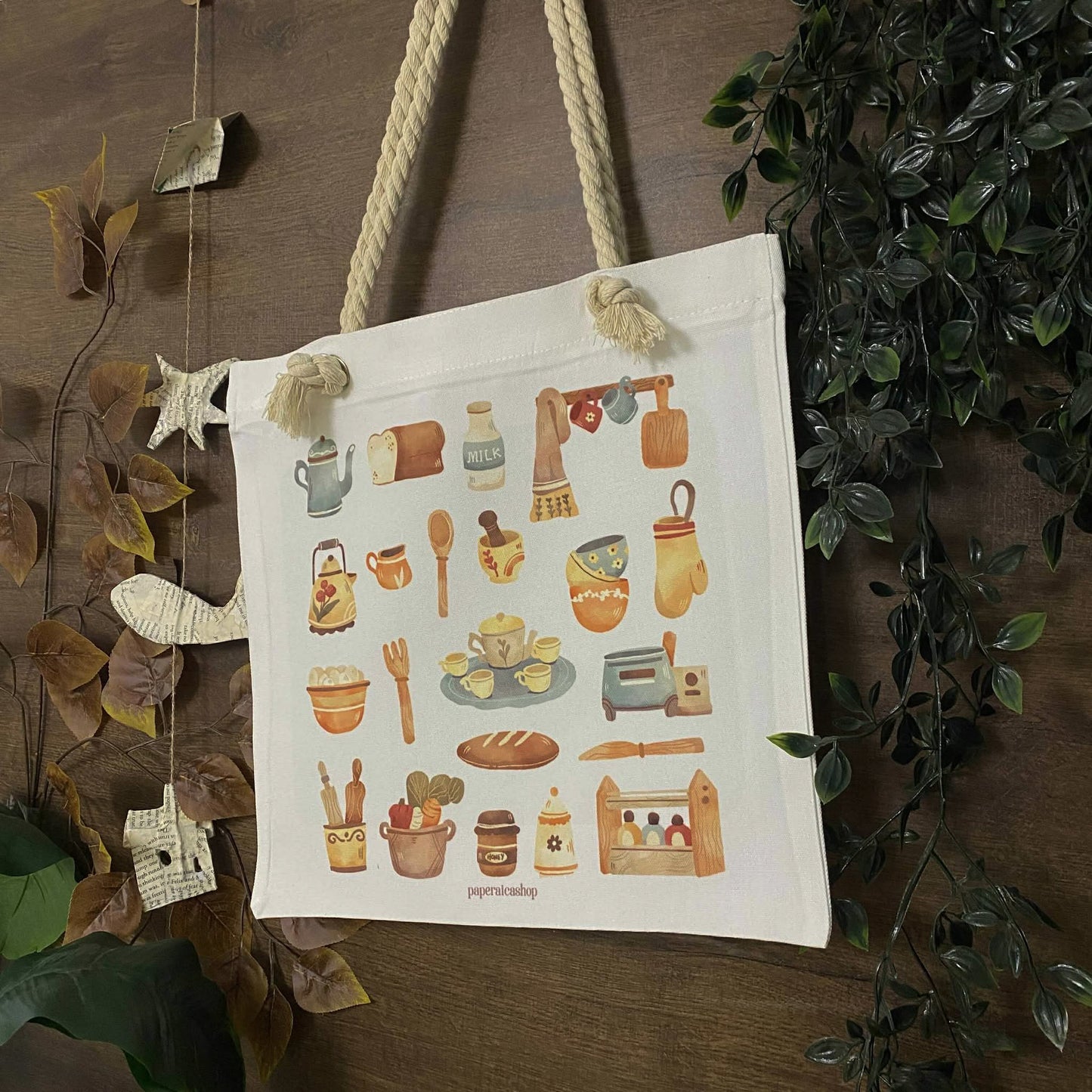 Country Kitchen Deco Tote Bag DTR002