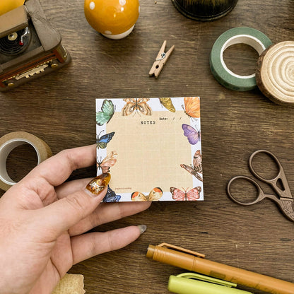 Elegant Butterfly Notepad 40 Leaves Notepad, Notes Memopad NP014