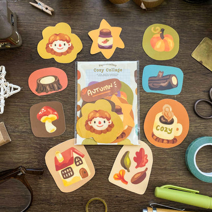 Cozy Collage Sticker Pack SP031