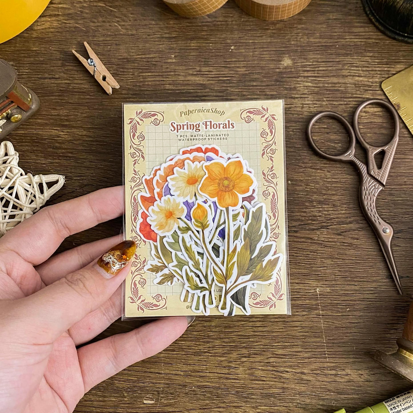 Spring Floral Sticker Pack SP019