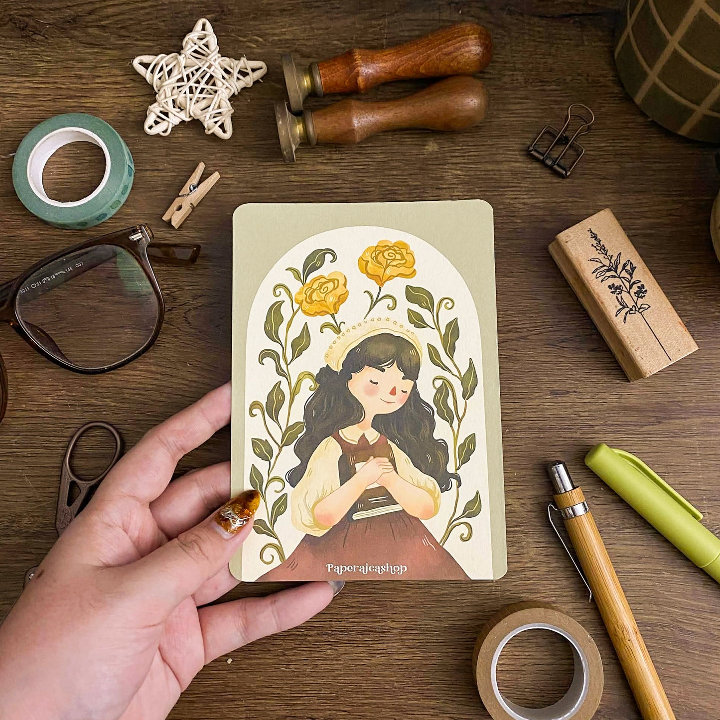 Book Lover Daily Aesthetic Postcards 4x6 Art print PC002