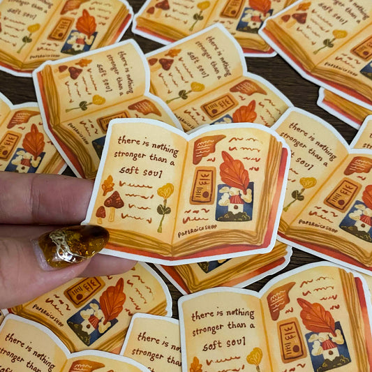 Autumn Journal Waterproof Vinyl Stickers VS057