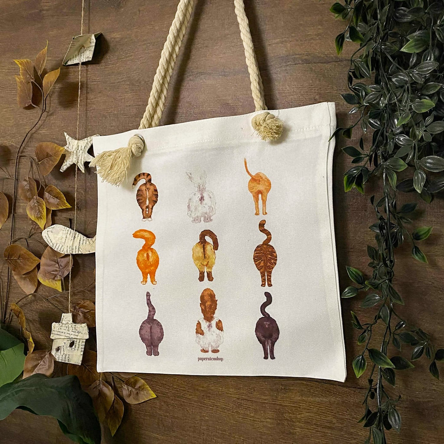 Cat Butts Deco Tote Bag DTA007