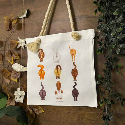 Cat Butts Deco Tote Bag DTA007