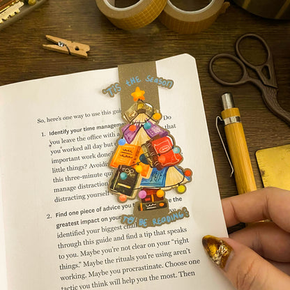 Christmas Reading Magnetic Bookmark MB020
