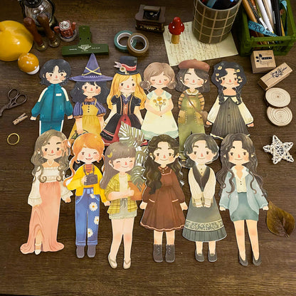 Maica Diecut Art Prints, Cute Maica Diecut Art Prints