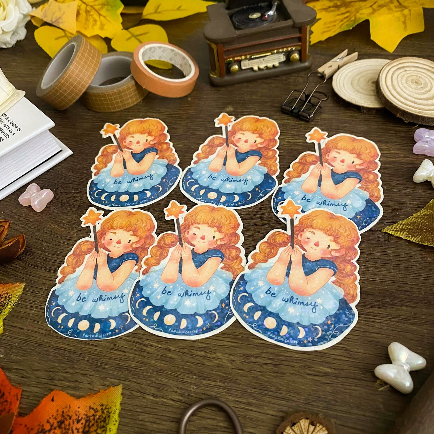Be Whimsy Waterproof Vinyl Stickers VS053