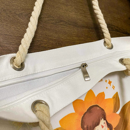 Bloom Girl Deco Tote Bag DTR009