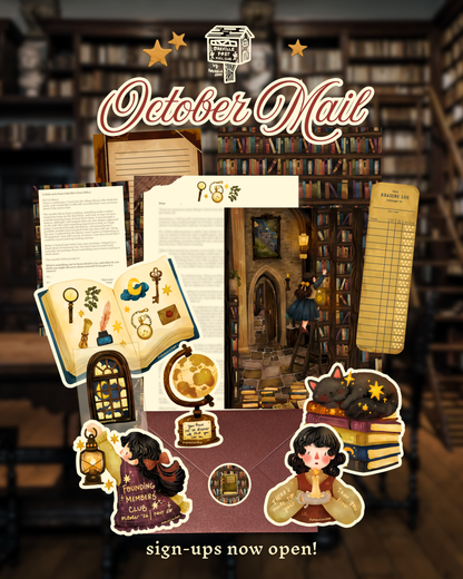 🍂 Oakville Post Mail Club (International) - OCTOBER MAIL