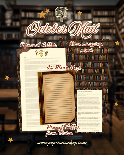 🍂 Oakville Post Mail Club (International) - OCTOBER MAIL