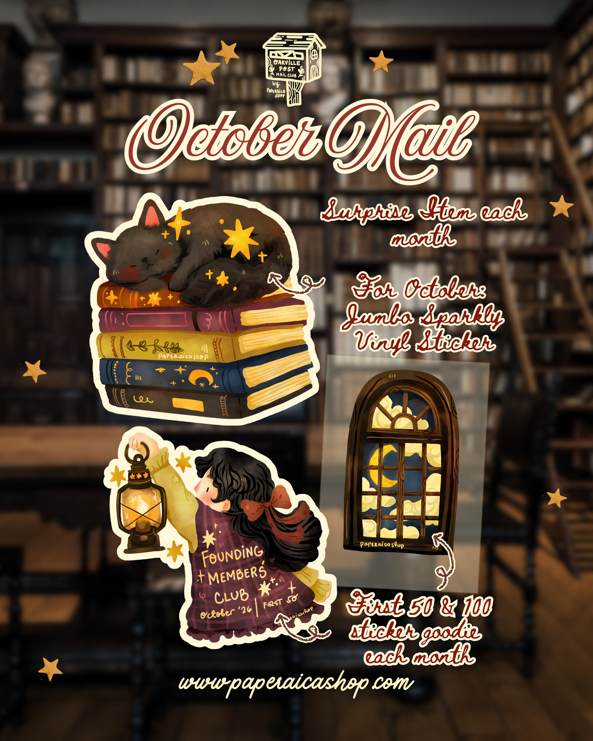 🍂 Oakville Post Mail Club (International) - OCTOBER MAIL