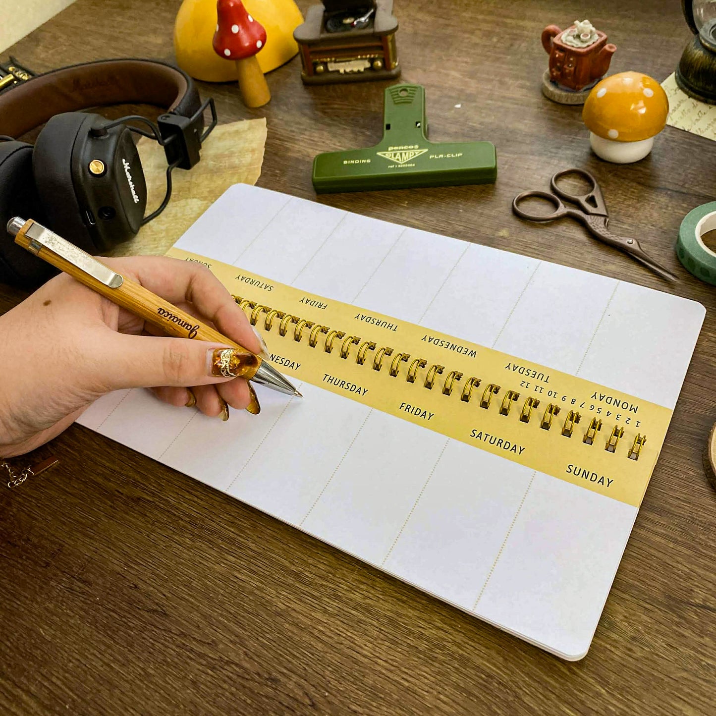 Life is Tough But So Are You Desk Weekly Schedule Books, Cute Schedule Books| DW008