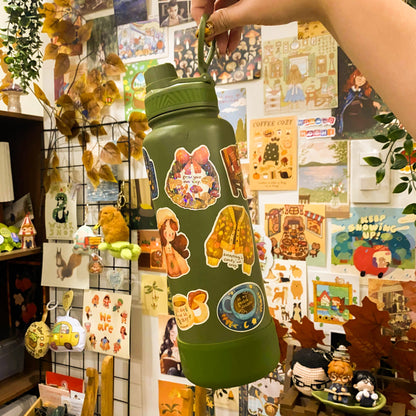 Autumn Chair Waterproof Vinyl Stickers VS060