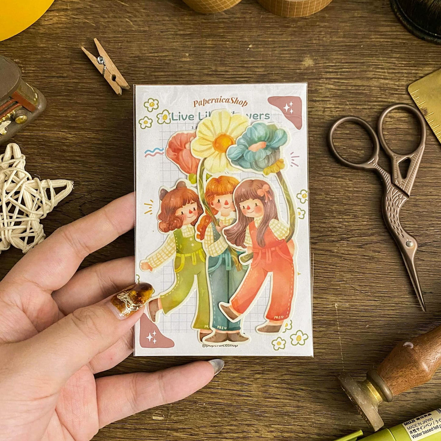 Live Like Flowers Sticker Pack SP030