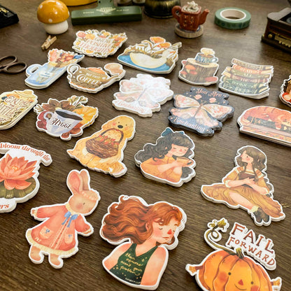 Autumn Chair Waterproof Vinyl Stickers VS060