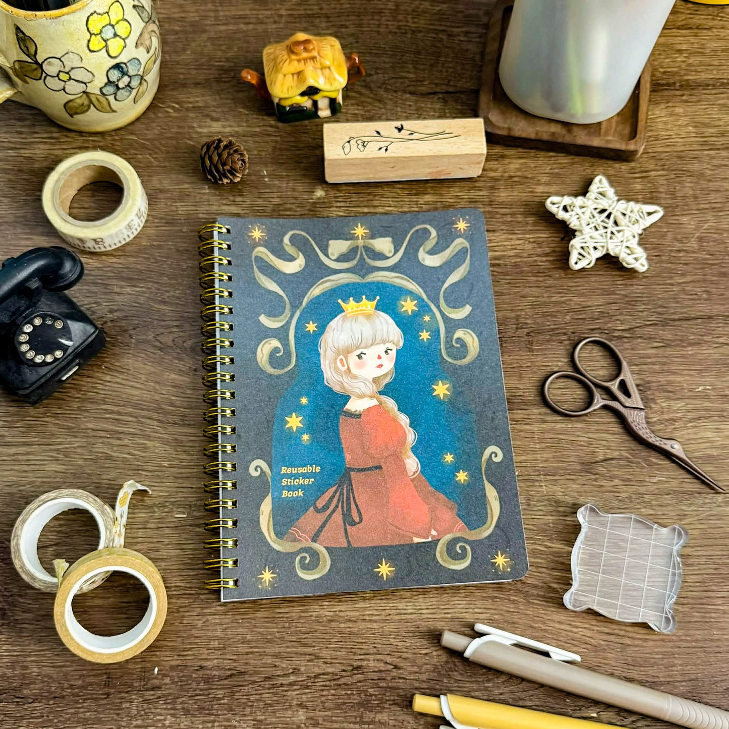 SB006 Sticker Keeper Book  Reusable Book, Sticker Release Paper Book | Paperaicashop